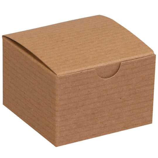 3 x 3 x 2 Kraft (Brown) Gift Box 100/Case