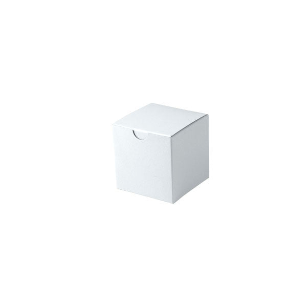 3 x 3 x 3 White Gloss Gift Box 100/Case