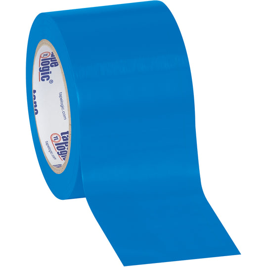3" x 36 yds. Blue Solid Vinyl Safety Tape 16/Case