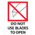 Do Not Use Blades to Open Pictorial Labels (3 x 4) 500/Roll