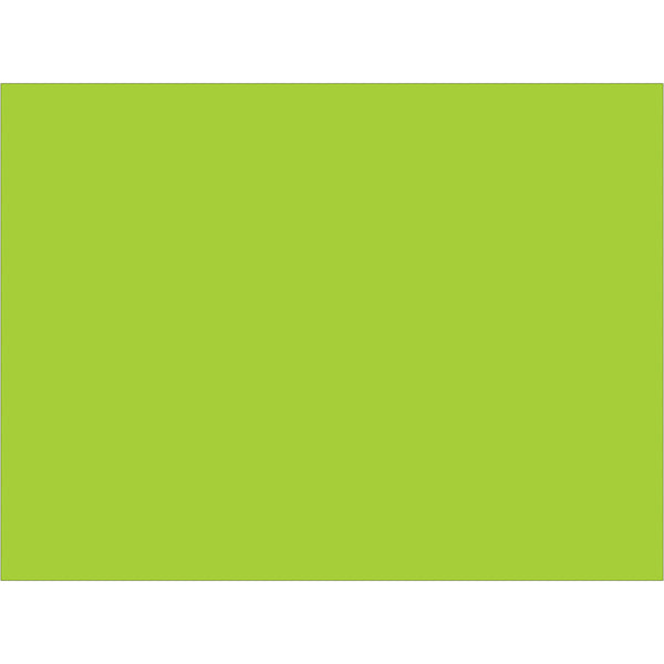 3 x 4" Fluorescent Green Inventory Rectangle Labels 500/Roll
