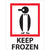 Keep Frozen Pictorial Labels (3 x 4) 500/Roll