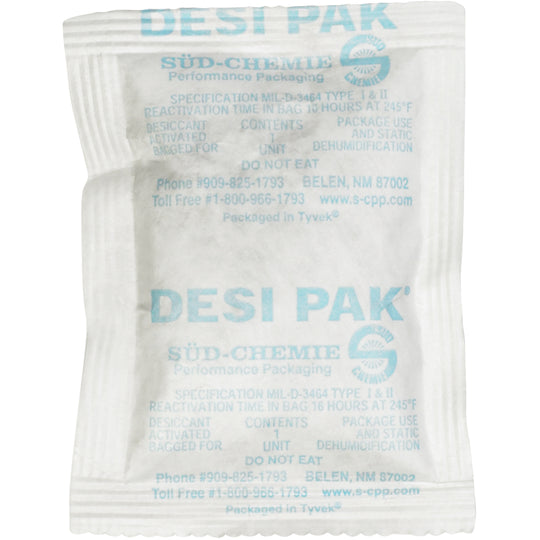 3 x 4 x 1/4" Tyvek Clay Desiccants - 5 Gallon Pail 300/Pail