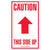 Caution (Arrow) This Side Up Labels (3 x 5) 500/Roll