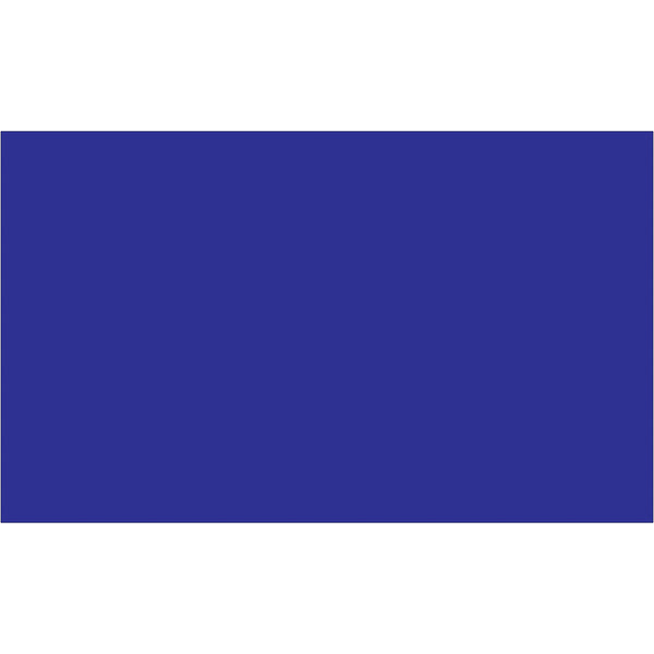 3 x 5" Dark Blue Inventory Rectangle Labels 500/Roll