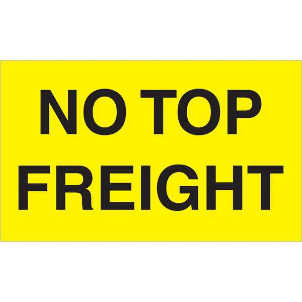 No Top Freight Labels (3 x 5) 500/Roll