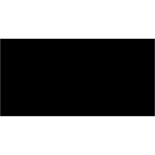 3 x 6" Black Inventory Rectangle Labels 250/Roll