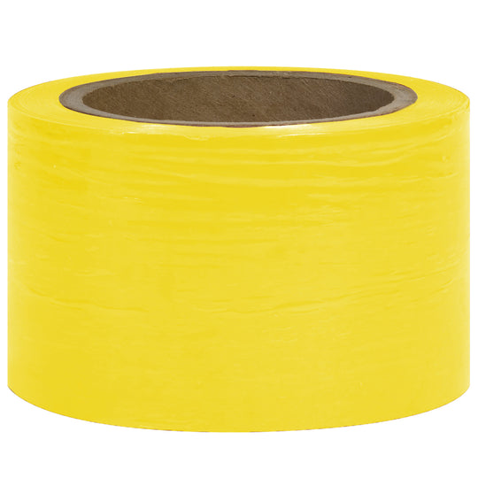 3" 80 Gauge 1000 Feet/Roll Yellow Tinted Stretchfilm 18/Case