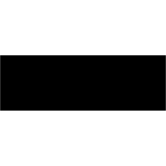 3 x 9" Black Inventory Rectangle Labels 250/Roll