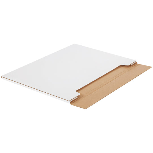 30 x 22 1/2 x 1/4 White Jumbo Fold Over Mailers 20/Bundle