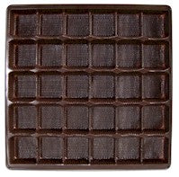 30 cavity 24 oz brown candy trays