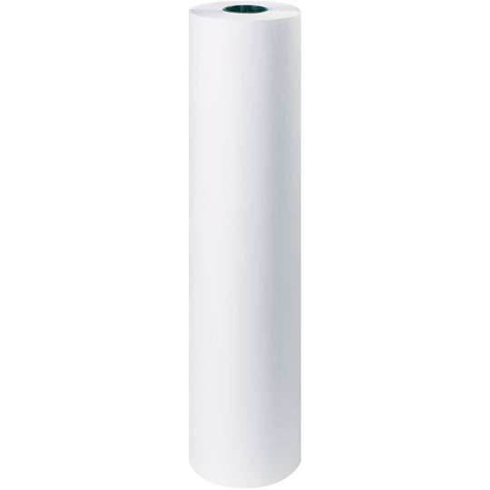 36" 40 lb White Butcher Paper 1000 Feet/Roll