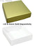 3-1/2 x 3-1/2 x 1-1/8 White 3 oz. Square Candy Box BASE 250/Case
