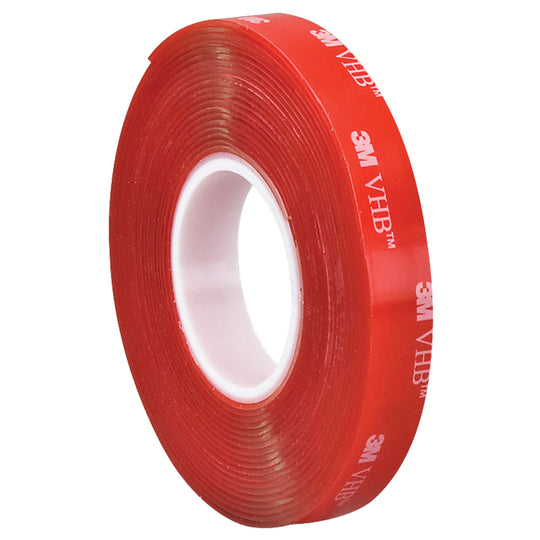 3/4" x 5 yds. Clear 3M 4910 VHB Tape
