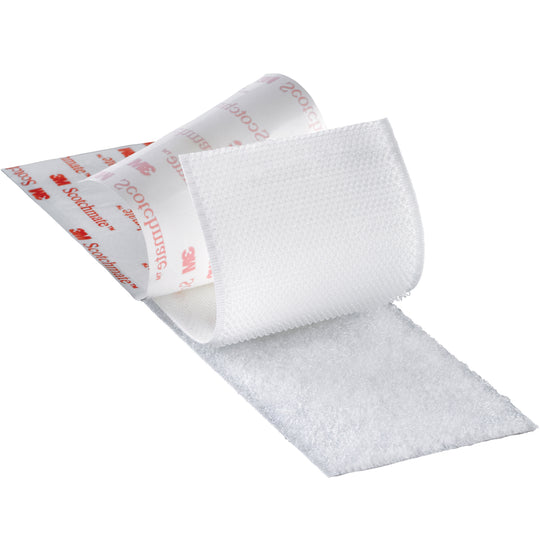 1" x 150' - Hook White 3M SJ3572 Scotchmate Fastener 3/Case