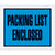 4-1/2 x 5-1/2 Packing List Envelopes (Full Face) - BLUE 1000/Case