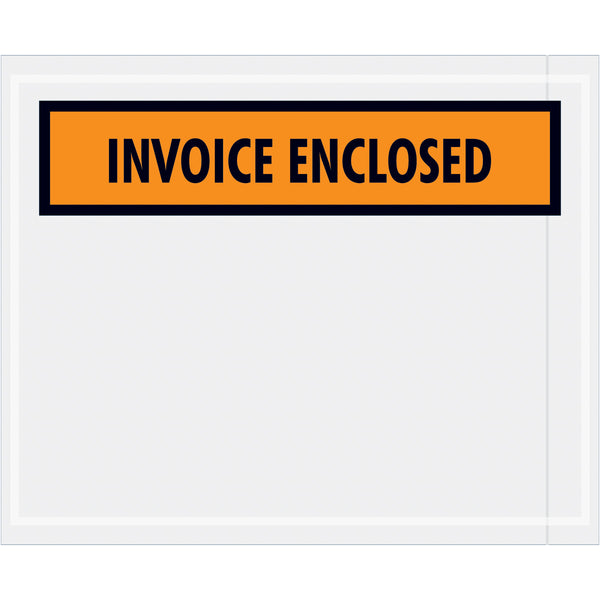4-1/2 x 5-1/2 Invoice Enclosed Envelopes (Panel Face) 1000/Case