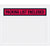 4-1/2 x 5-1/2 Packing List Enclosed Envelopes (Panel Face) - RED 1000/Case