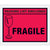 4 1/2 x 5 1/2 Red Packing List Enclosed - Fragile Envelopes 1000/Case