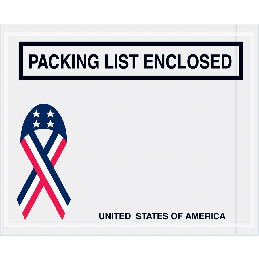 4 1 2 X 5 1 2 U S A Flag Packing List Enclosed Envelopes