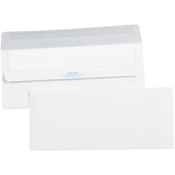 4 1/8 x 9 1/2 - #10 Plain Redi-Seal Business Envelopes 2500/Case
