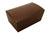 4-3/16 x 2-5/8 x 1-7/8 (1/4 lb.) Brown Ballotin Candy Box 250/Case