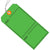 4 3/4 x 2 3/8 Green Claim Tags Consecutively Numbered - Pre-Strung 1000/Case