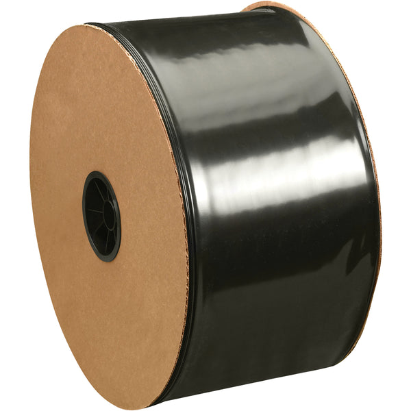 10" x 725 Feet 6 Mil Black Poly Tubing