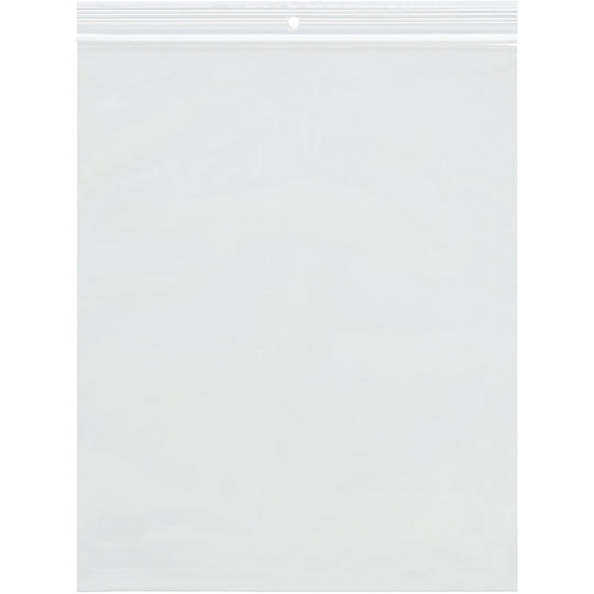2 1/2 x 3 (4 mil) Reclosable Poly Bags With Hang Hole 1000/Case