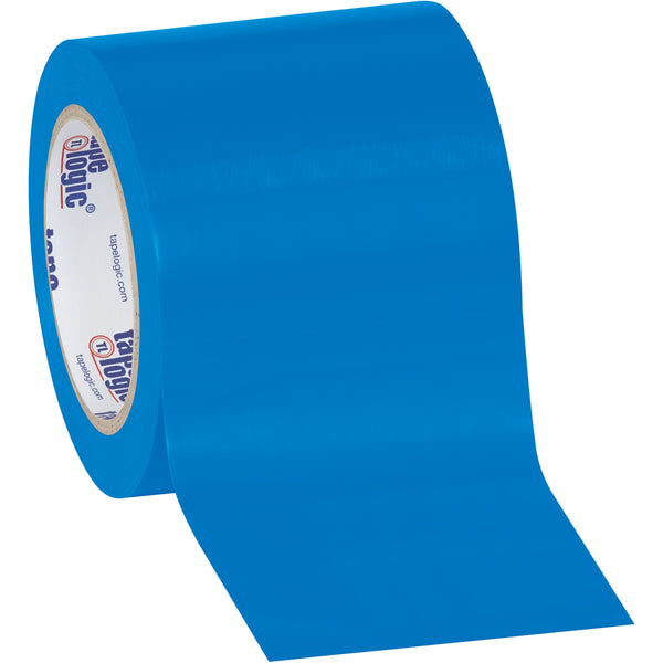 4" x 36 yds. Blue Solid Vinyl Safety Tape 3/Case