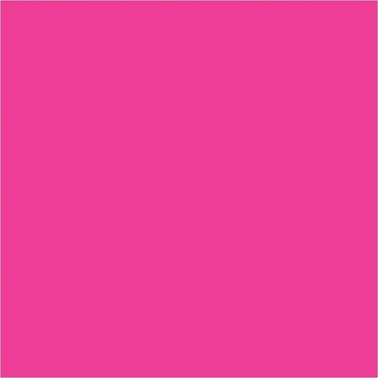 4 x 4" Fluorescent Pink Inventory Rectangle Labels 500/Roll