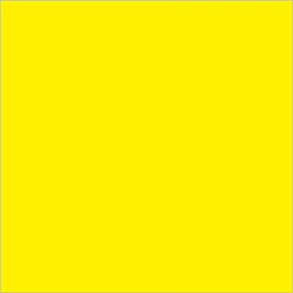 4 x 4" Fluorescent Yellow Inventory Rectangle Labels 500/Roll