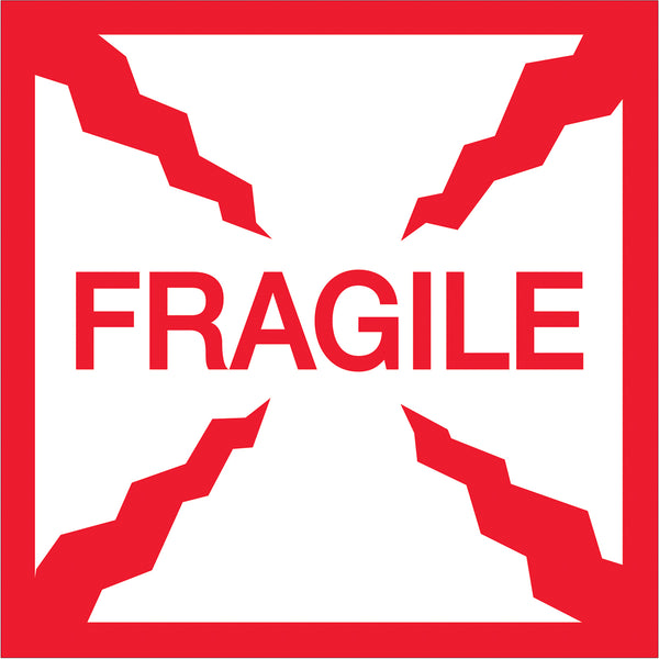 Fragile Labels (4 x 4) 500/Roll