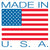 MADE IN U.S.A. With Flag (4 x 4) 500/Roll