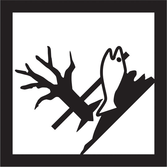 4 x 4" - Marine Pollutant Labels 500/Roll