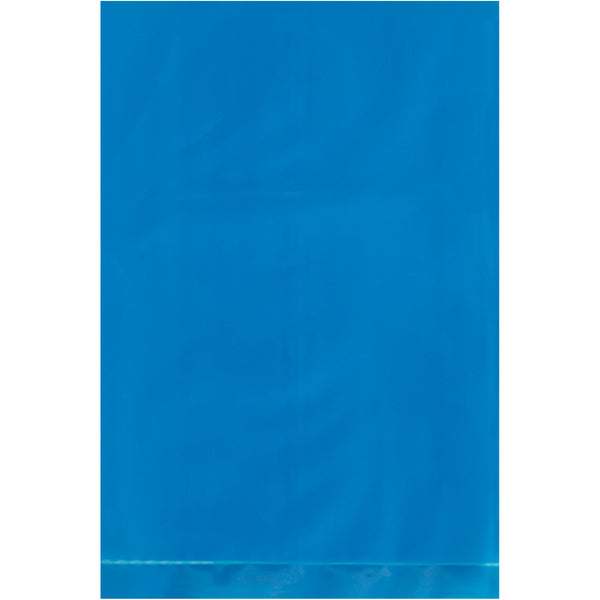 4 x 6 - 2 Mil Blue Flat Poly Bags 1000/Case