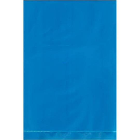 4 x 6 - 2 Mil Blue Flat Poly Bags 1000/Case