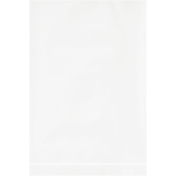4 x 6 - 2 Mil White Flat Poly Bags 1000/Case