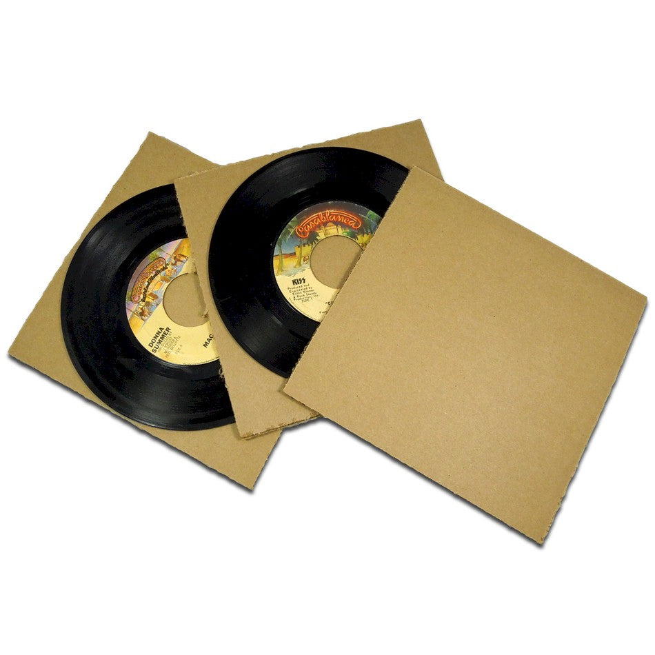7 1/4 x 7 1/4 Corrugated 45 RPM Insert Pads