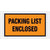 5-1/2 x 10 Packing List Envelopes (Full Face) - YELLOW 1000/Case
