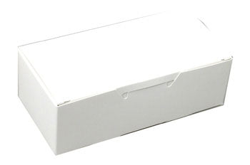 5-1/2 x 2-3/4 x 1-3/4 (1/2 lb.) White Candy Box - 1 Piece 500/Case