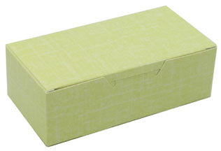 5-1/2 x 2-3/4 x 1-3/4 (1/2 lb.) Yellow 1 Piece Candy Boxes 250/Case