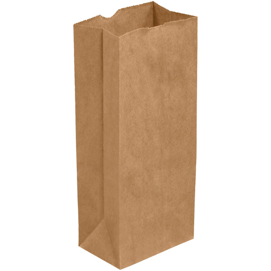5 1/4 x 3 7/16 x 10 15/16 Kraft Hardware Bags 500/Case