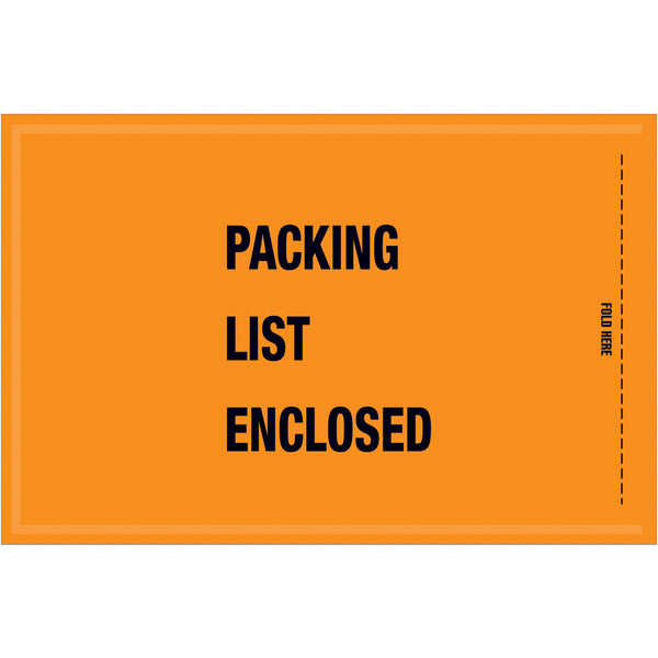 5-1/4 x 8 Military Packing List Envelopes 1000/Case