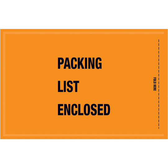 5-1/4 x 8 Military Packing List Envelopes 1000/Case