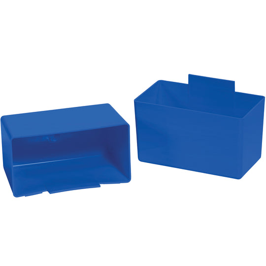 5 1/8 x 2 3/4 x 3 Blue Shelf Bin Cups 48/Case