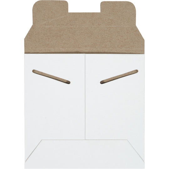 5 1/8 x 5 1/8 White Rigid Mailer 200/Case