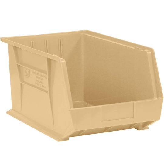5 1/2 x 10 7/8 x 5 Ivory Plastic Bin Boxes 12/Case