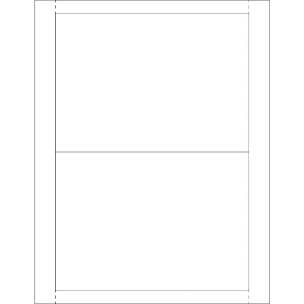 5 x 7 Vinyl Envelope Insert Cards 100/Case