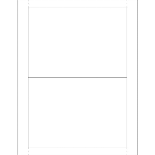 5 x 7 Vinyl Envelope Insert Cards 100/Case